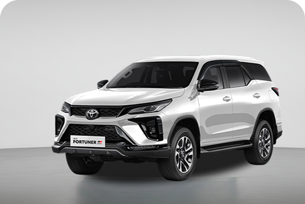 Toyota Fortuner, Mitsubishi Pajero or equivalent